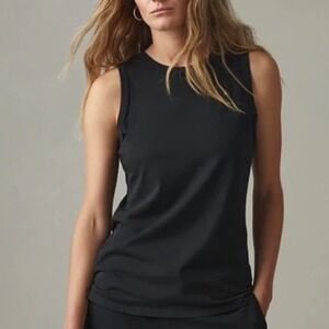 American Giant Women's Classic Cotton Muscle Tank Size L Made In USA